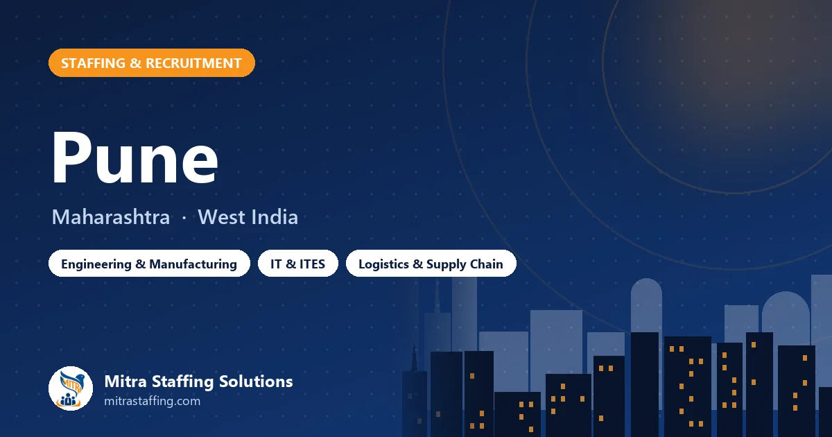 Staffing and recruitment in Pune, Maharashtra
